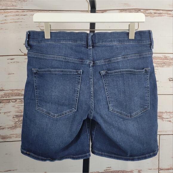 Warp + Weft Maternity Short Jean Denim Size 6/28 - Picture 2 of 9